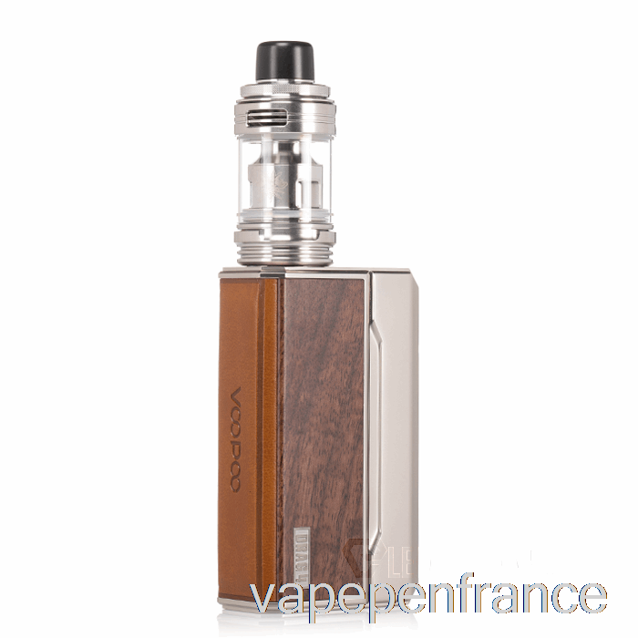 Kit De Démarrage Voopoo Drag 4 177w Or Pâle + Stylo Vape Noyer